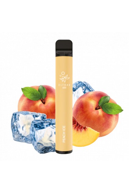 ELF BAR 600 Disposable Electronic Cigarette Peach Ice