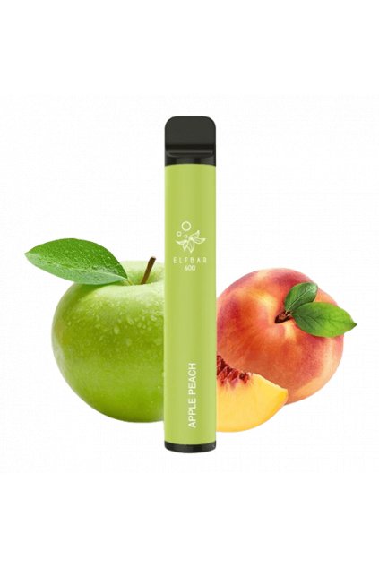 Vape desechable ELF BAR 600 - 20 mg -Apple Peach