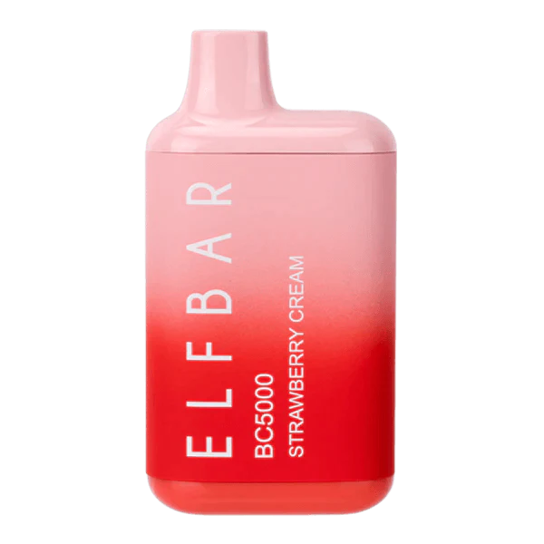 Vape Desechable Elf Bar - BC5000 Strawberry Cream