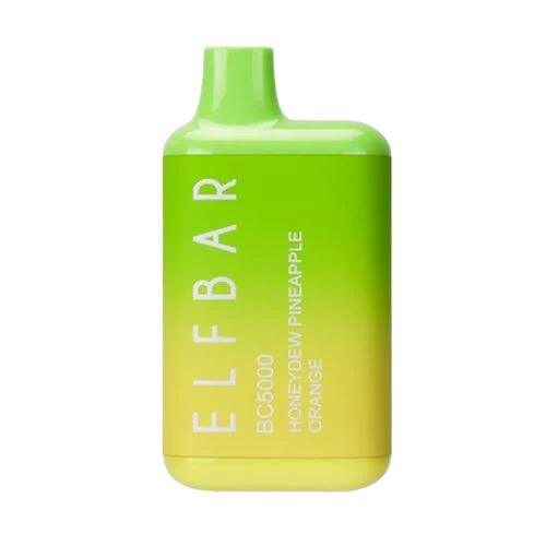 Elf Bar - BC5000 Honeydew Pineapple Orange Vape Desechable