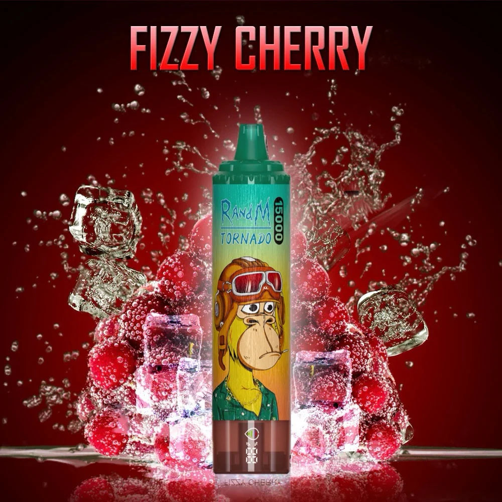 RandM Tornado Vape 15000 - Fizzy Cherry