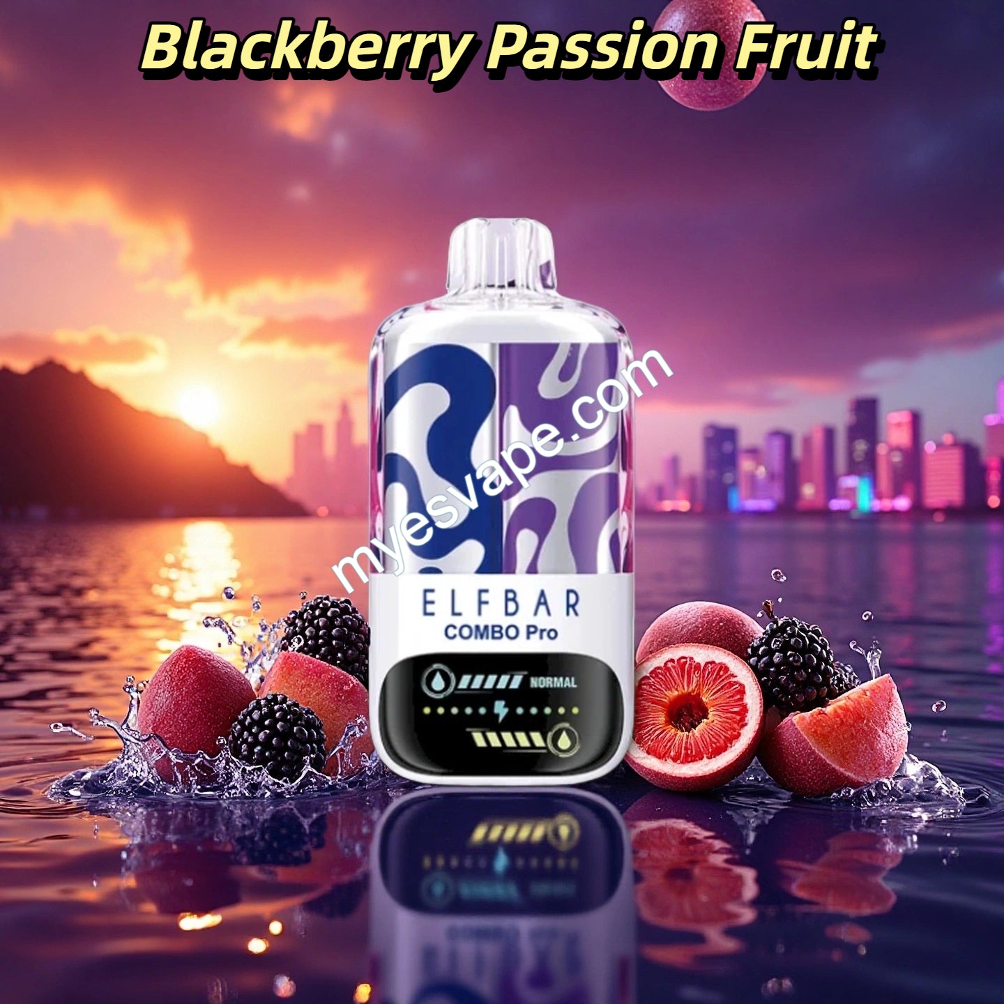 Blackberry & Passion Fruit Elfbar Combo Pro 30000