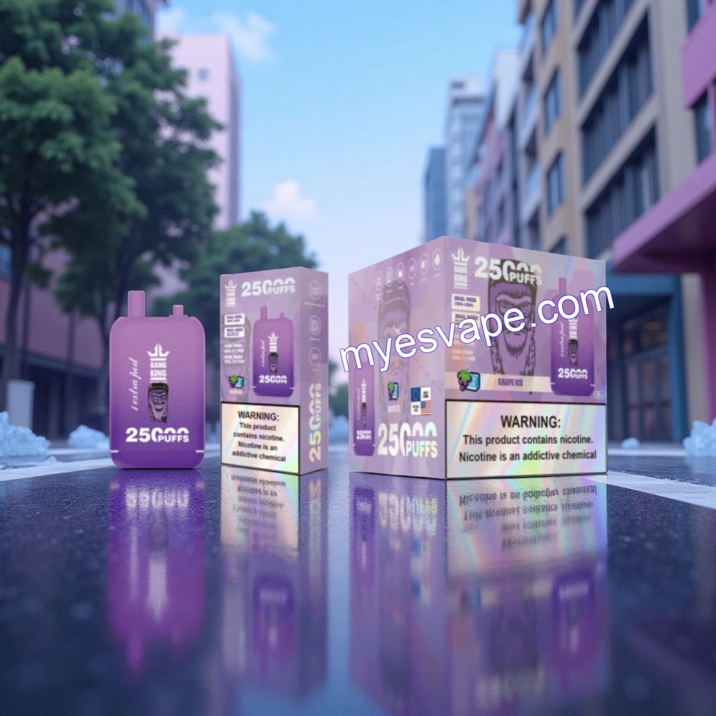 Vape 25000 Caladas Grape Ice Bang King 25000