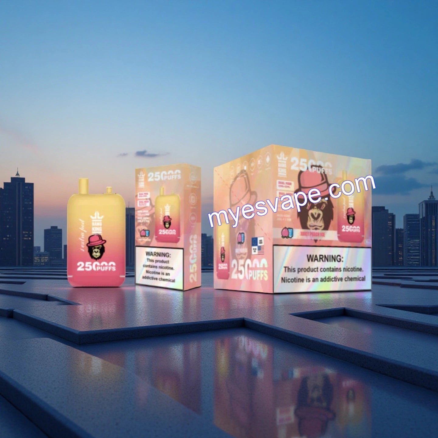 Juicy Peach Ice Bang King 25000