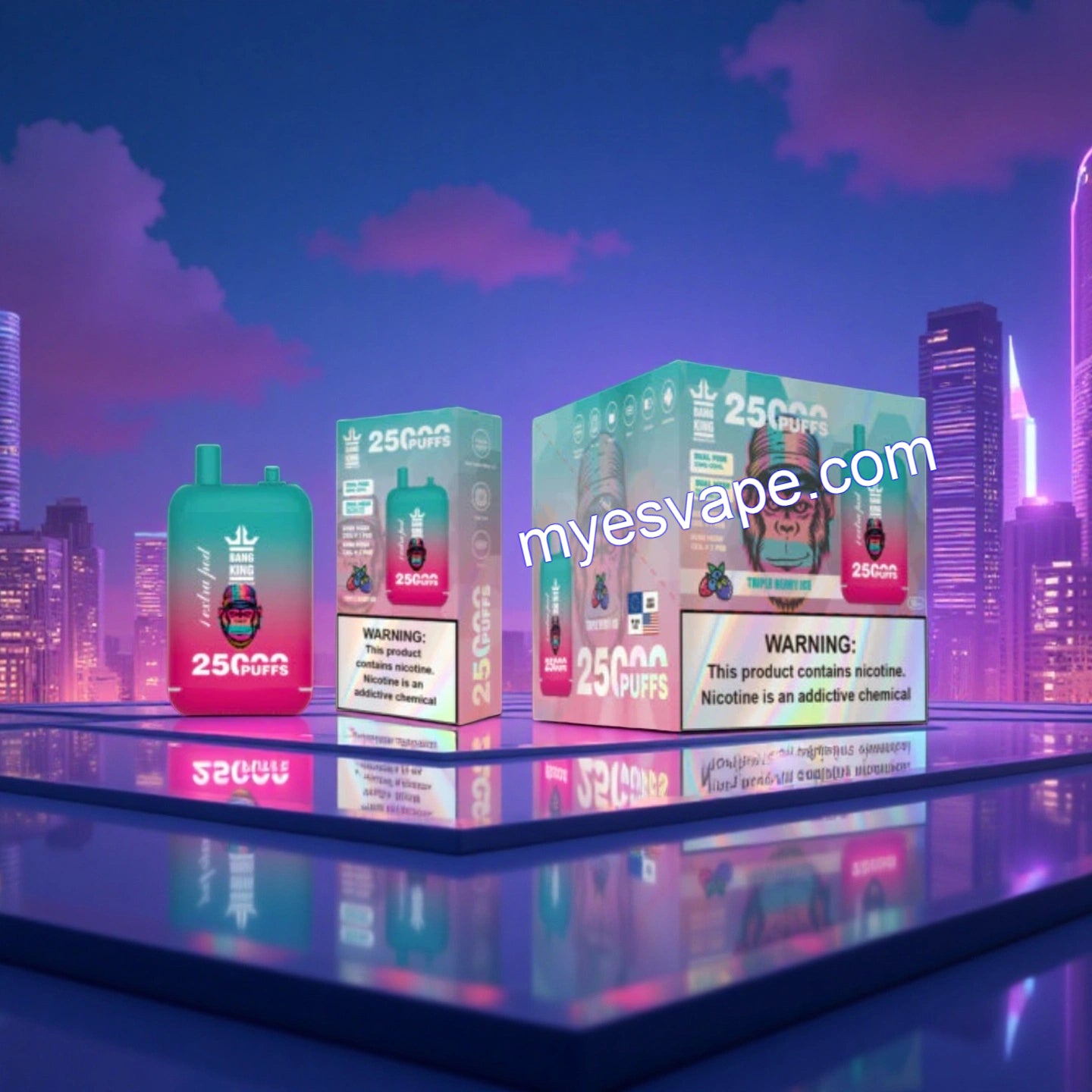 Triple Berry Ice Bang King 25000