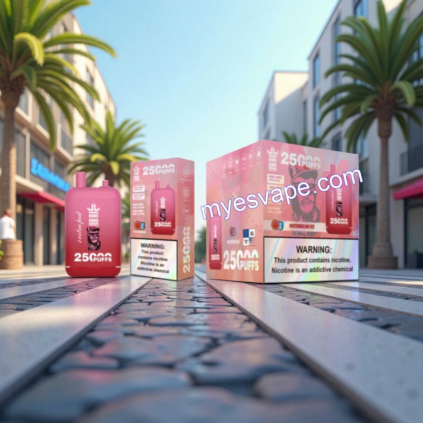 Vape 25000 Caladas Watermelon Ice Bang King 25K