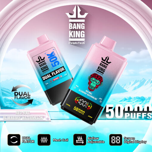 Bang King 50K bocanadas - Red Bull & Blueberry Watermelon