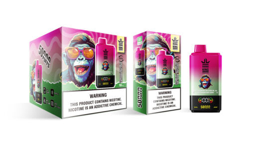 Bang King 50K Vape - Strawberry Watermelon/Kiwi Passion Fruit Guava