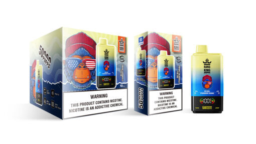Bang King 50000 puffs - Red Bull & Strawberry Banana