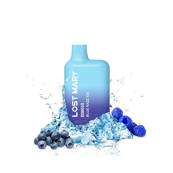 Elf Bar - Lost Mary BM600 Blue Razz Ice Vape Desechable
