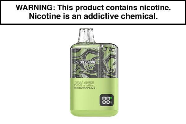 SMOK -Cigarrillo electrónico desechable de 10000 caladas-White Grape Ice