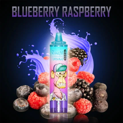 RandM Tornado 15000 Caladas- Blueberry Raspberry
