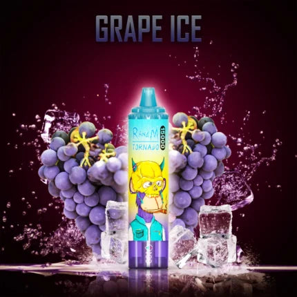 Grape Ice - RandM Tornado 15000 25 ml E-líquido precargado