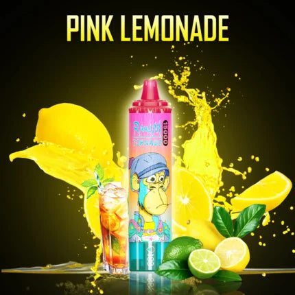 Pink Lemonade - RandM Tornado 15000 bocanadas