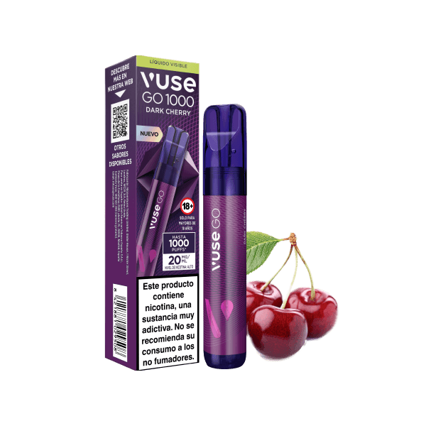 Vape desechable Vuse GO 1000 Dark Cherry