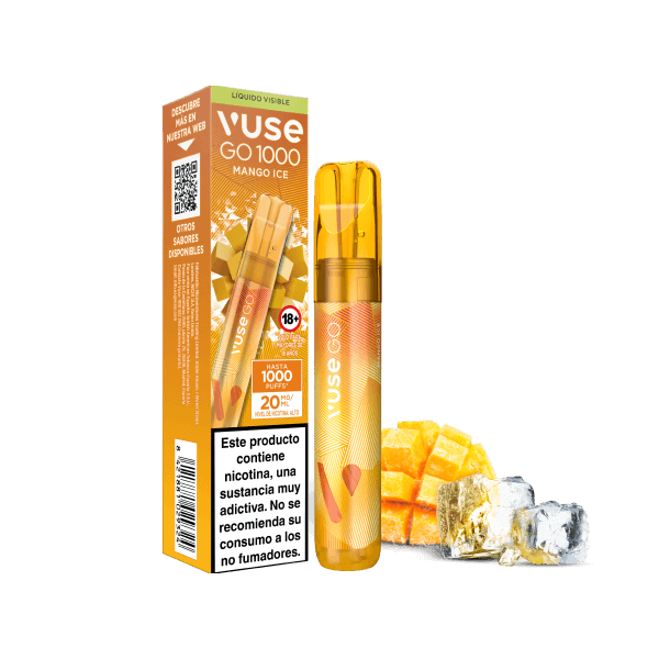 Vape desechable Mango Ice - Vuse GO 1000