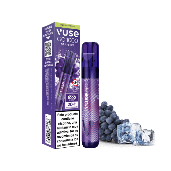 Vuse GO 1000 Grape Ice – Myesvape