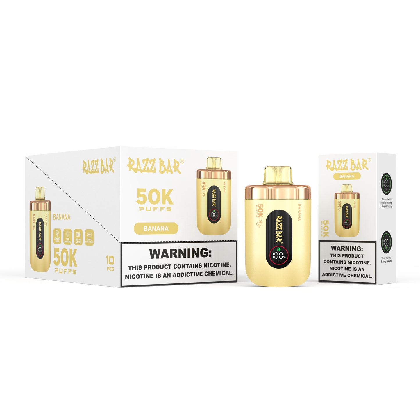 Razz Bar 50K 2% / 5% sales de nicotina