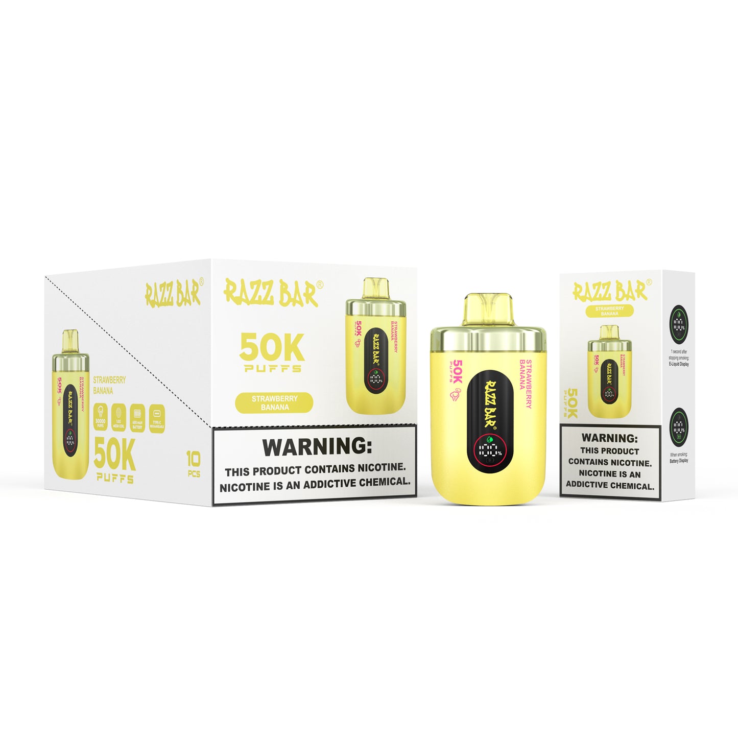 Razz Bar 50K 2% / 5% sales de nicotina