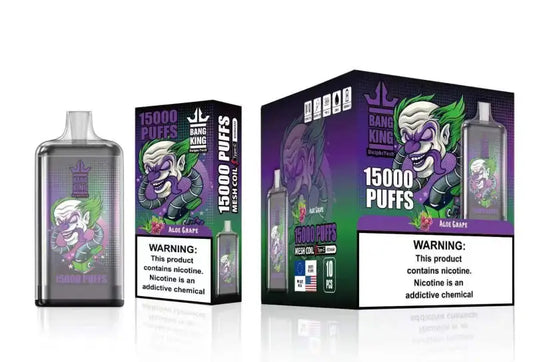 Vape 15000 Caladas  Aloe Grape - Bang King 15000