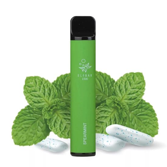 ELF BAR 1500 - Mint vape desechable