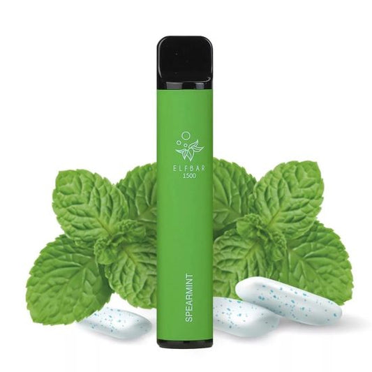 ELF BAR 1500 - Mint vape desechable