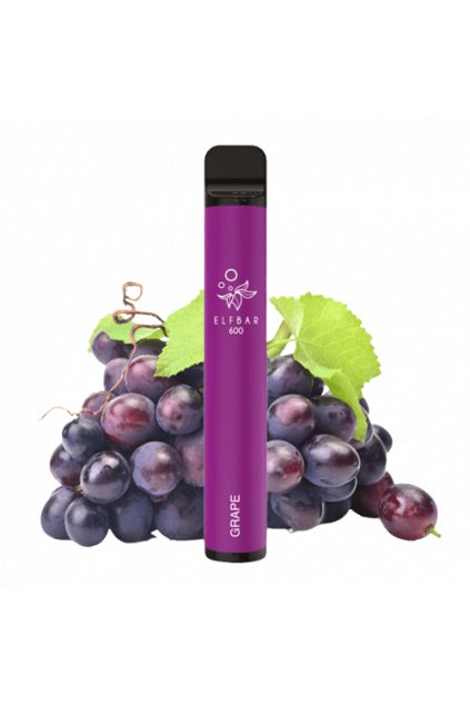 ELF BAR 600 Vape Desechable -Grape