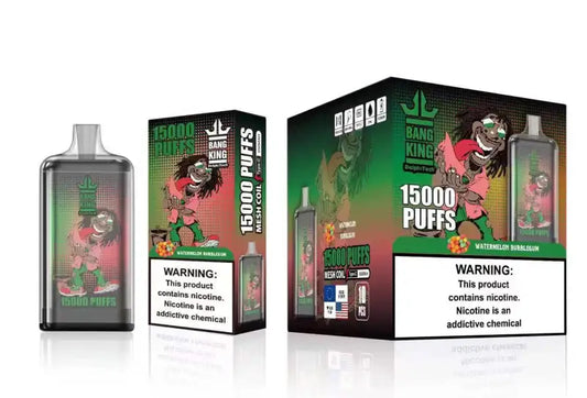Vape 15000 Caladas  Watermelon Bubblegun - Bang King 15K