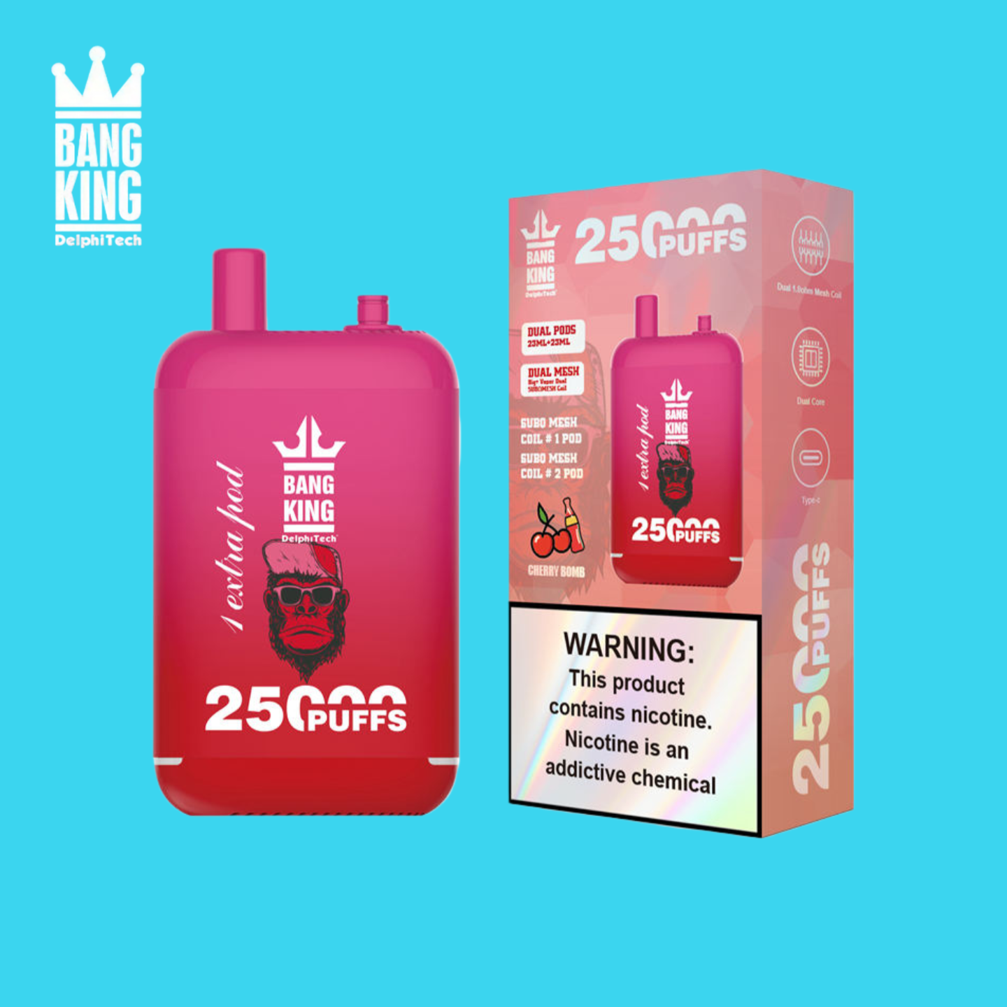 Cherry Bomb Bang King 25K