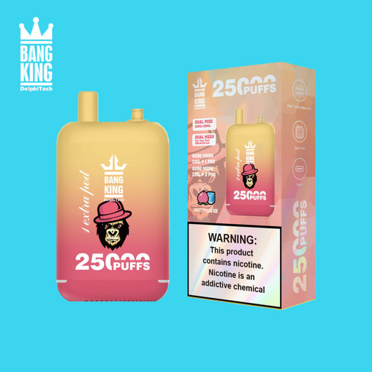 Bang King 25000 Puffs Juicy Peach Ice