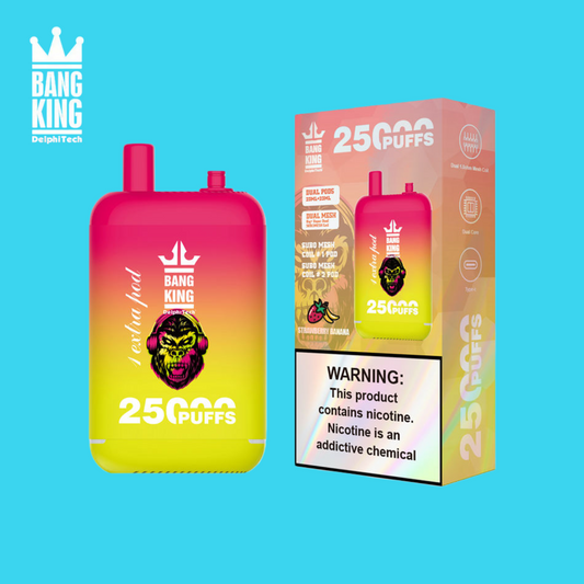 Bang King 25000 Puffs Strawberry Banana