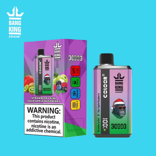 Bang King 30000 Puffs Strawberry Kiwi & Sour Apple Raspberry