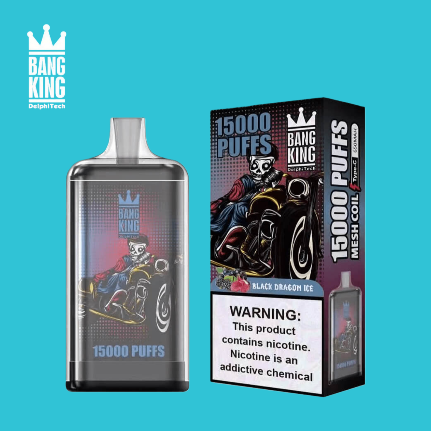 Bang King 15000 puffs Black Dragon Ice