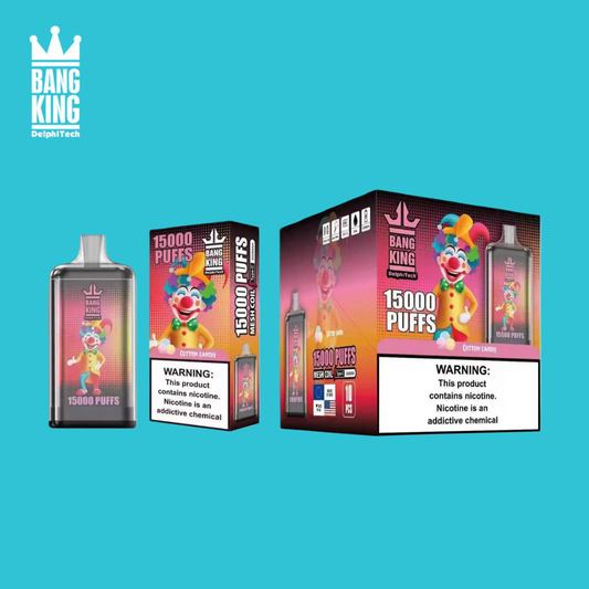 Bang King 15000 puffs Cotton Candy Vape