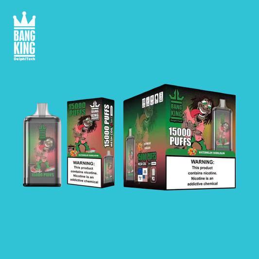 Bang King 15K Watermelon Bubblegun