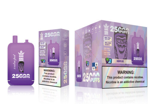 Vape 25000 Caladas Grape Ice - Bang King 25000
