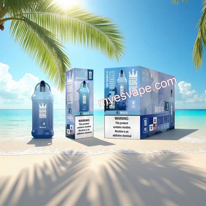 Vape 12000 Caladas Blue Razz Ice - Bang King 12000