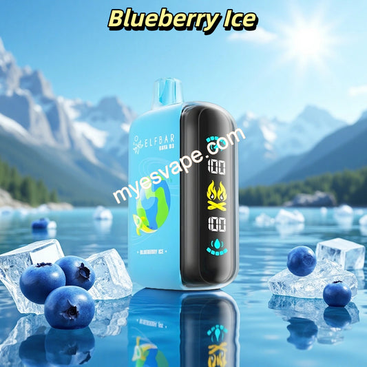 Blueberry Ice Elf Bar Raya D3 25000