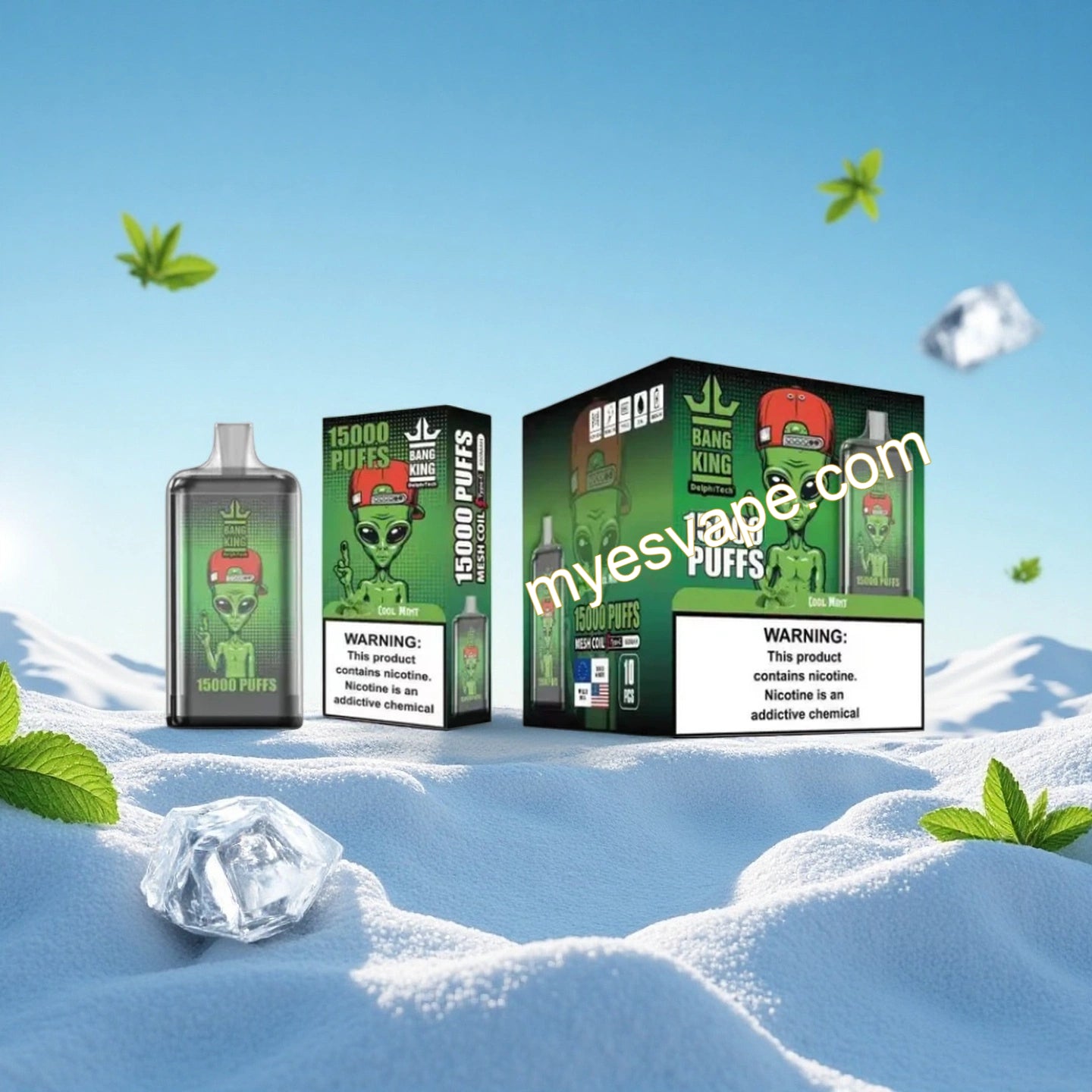 Cool Mint Bang King 15000 Puffs