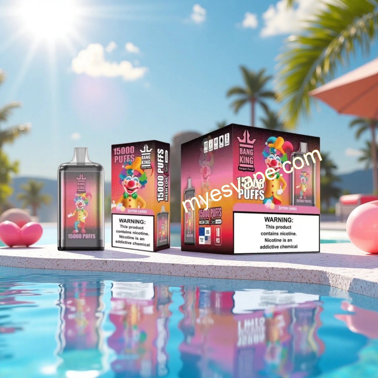 Cotton Candy Bang King 15000 puffs