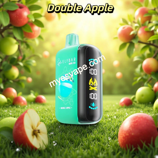 Doble Manzana Elf Bar Raya D3 25 000 caladas