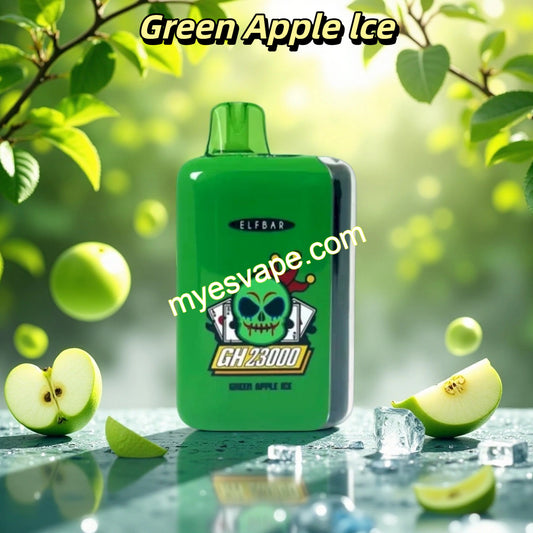 Green Apple lce Elf Bar GH23000