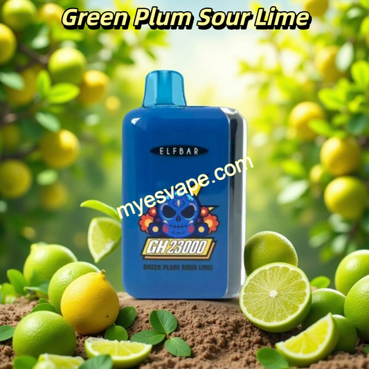Green Plum Sour Lime Elf Bar GH23000