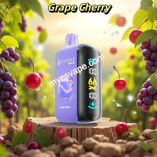 Grape Cherry Elf Bar Raya D3 25000 caladas