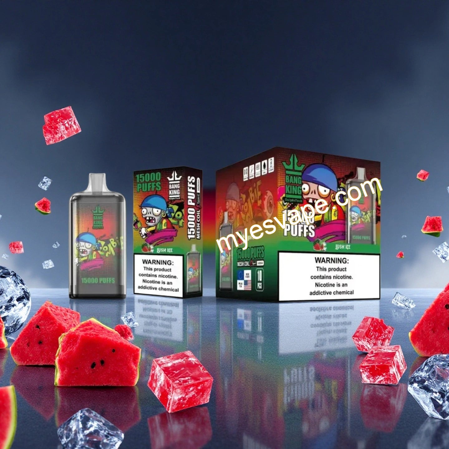 Vape 15000 Caladas  Lush Ice Bang King 15000