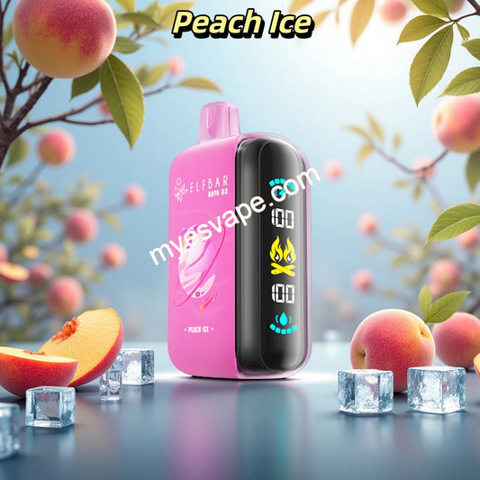Peach Ice Elf Bar 25000 Raya D3 