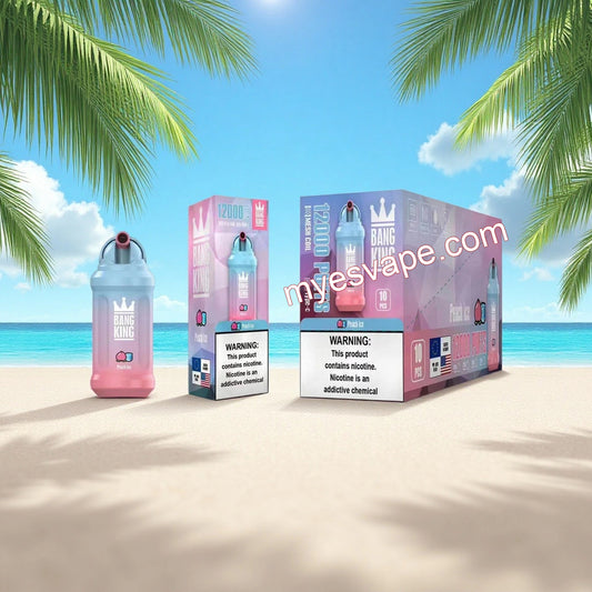 Vape 12000 Caladas Peach Ice Bang King 12000