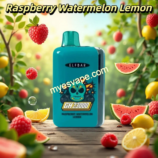 Raspberry Watermelon Lemon Elf Bar GH23000