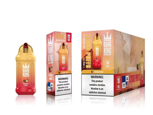 Vape 12000 Caladas Strawberry Mango - Bang King 12000