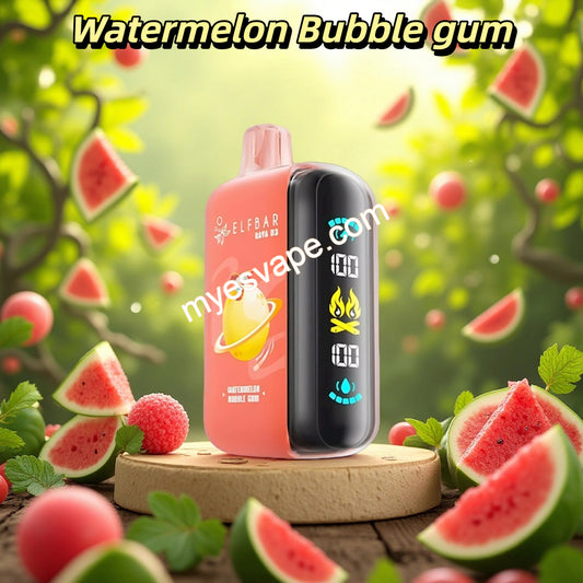 Watermelon bubble gum Elf Bar Raya D3 25000 